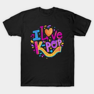 I Love K Pop T-Shirt